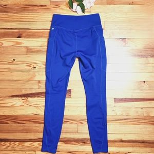 Fabletics Trinity Blue High-Waisted Legging - small